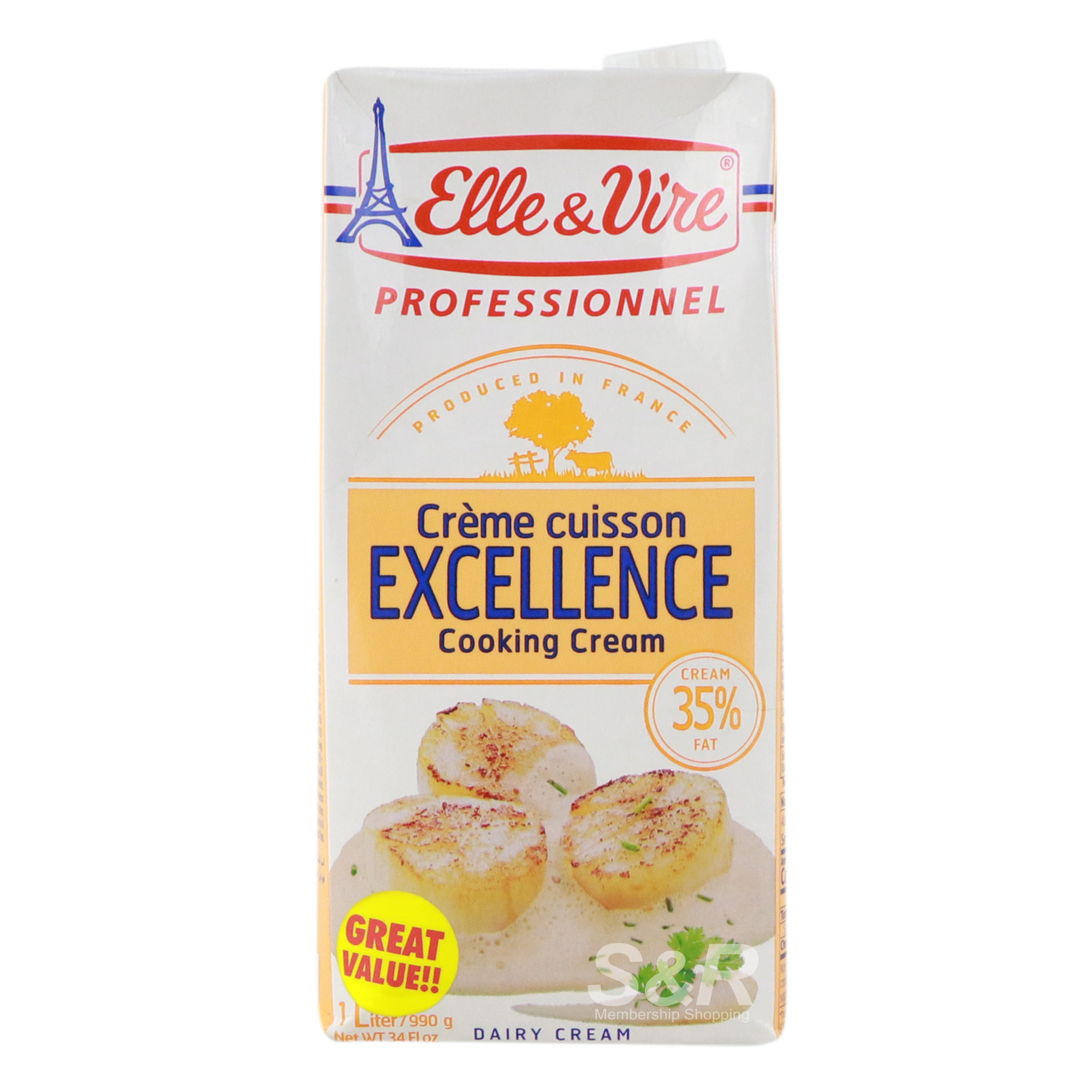 Elle & Vire Cooking Cream 1L